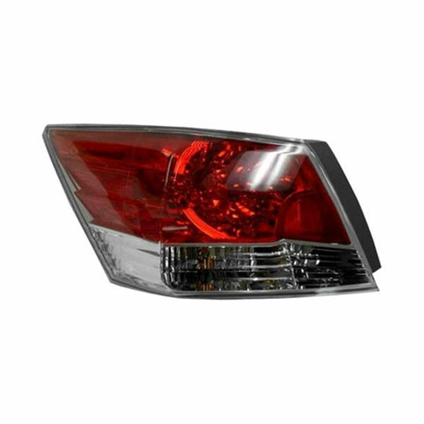 Geared2Golf Left Hand Tail Lamp Assembly for 2008-2012 Sedan Accord GE3638616